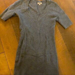 Guess gray silver dress